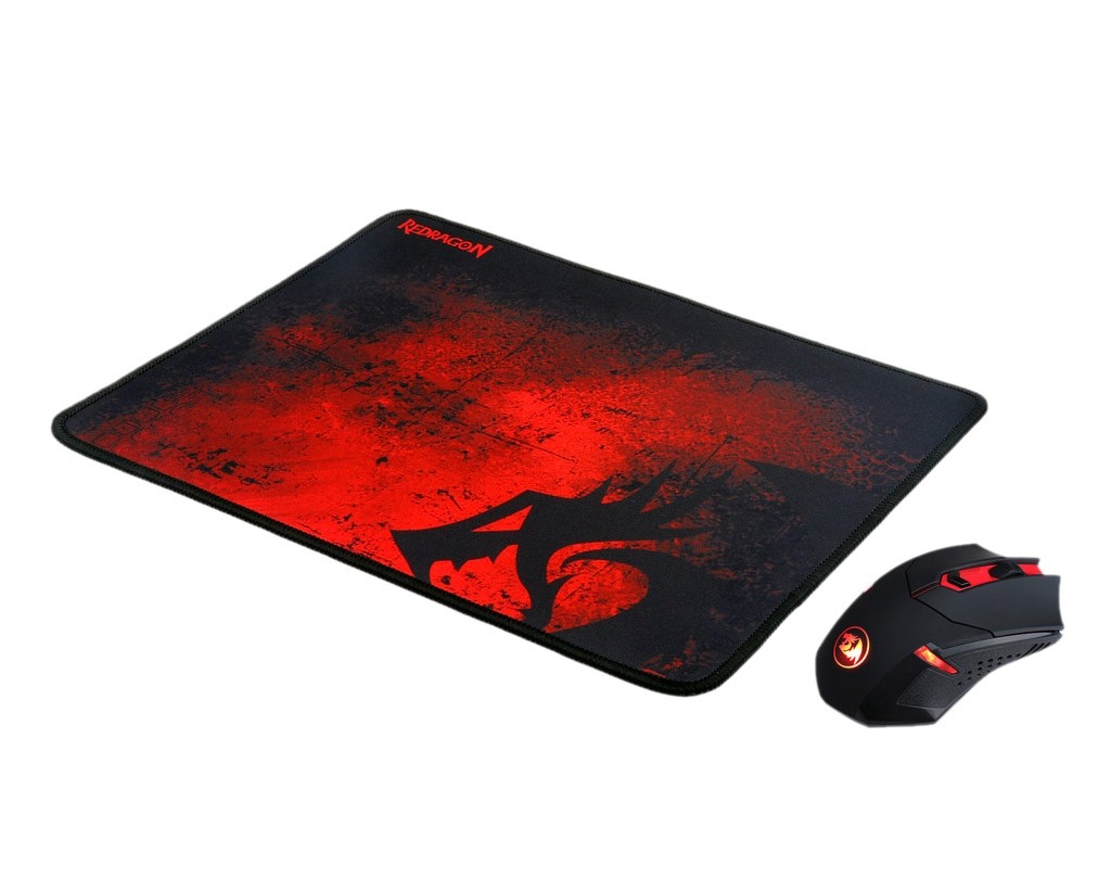 Redragon M601WL-BA 2-in-1 2400 DPI Wireless Mouse & Mouse Pad Combo