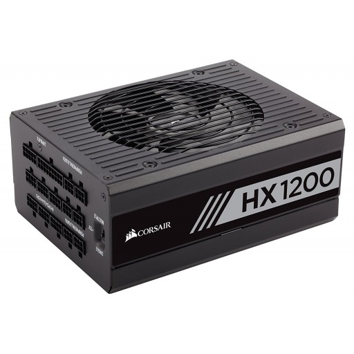 Corsair CP-9020140 HX1200 1200W 80 Plus Platinum Certified Fully Modular Desktop Power Supply