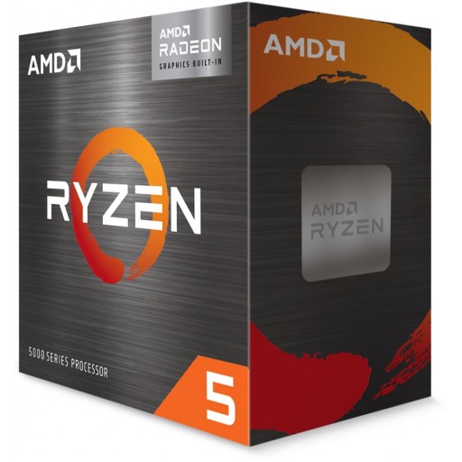 AMD 100-100000252BOX Ryzen 5 5600G 6-Core 3.9GHz (4.4GHz Boost) Socket AM4 Desktop APU
