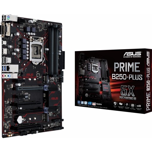Asus Prime B250-Plus LGA1151 Intel Kaby Lake ATX Desktop Motherboard