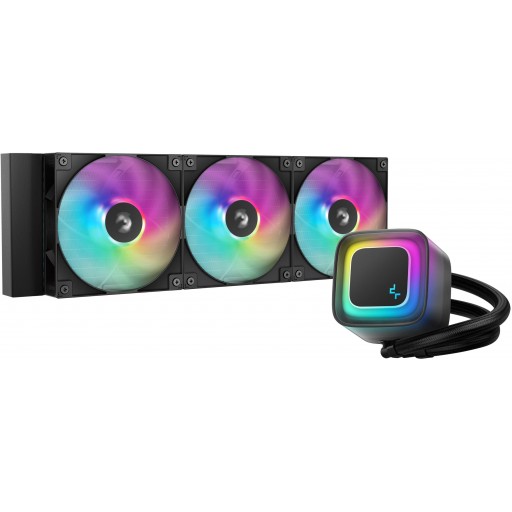 DeepCool R-LE360-BKAMMC-G-2 LE360 V2 360mm ARGB All-In-One Black Liquid CPU Cooler