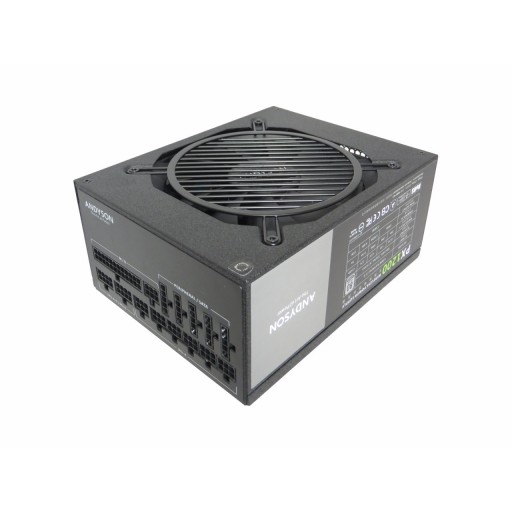 Andyson AD-1200YYZZZ PX Series 1200W 80 Plus Platinum Certified Fully Modular Black Desktop Power Supply - 1 Year Warranty