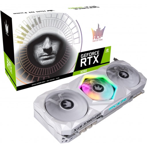 Galax GeForce RTX 3090 HOF 39NXM5MD3BNO 24GB GDDR6X 384-bit PCI-E 4.0 Desktop Graphics Card
