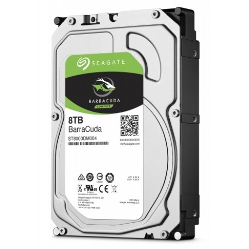 Seagate ST8000DM004 Barracuda 8TB 5400RPM SATA 6Gb/s 256MB Cache