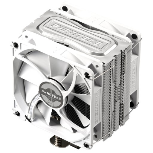 Phanteks PH-TC12DX 120mm White PWM Aluminium & Copper Dual-Fan Premium High-End CPU Cooler