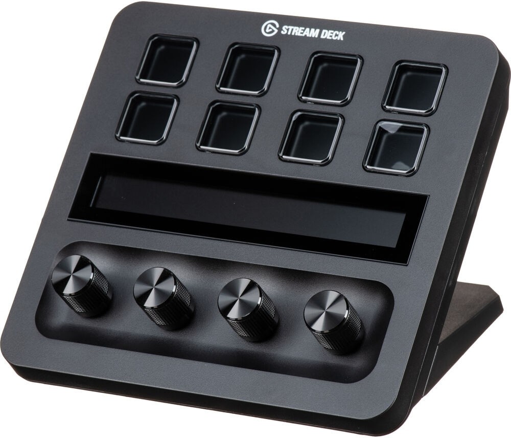 その他 Elgato STREAM DECK Elgato 10GBD9901 Stream Deck + (Plus) 8-Key LCD USB Black Studio
