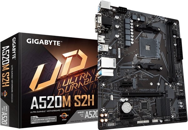 Gigabyte B450m Ds3h V2 Gigabyte Ryzen 5 3600 Am4 Socket Msi A520m