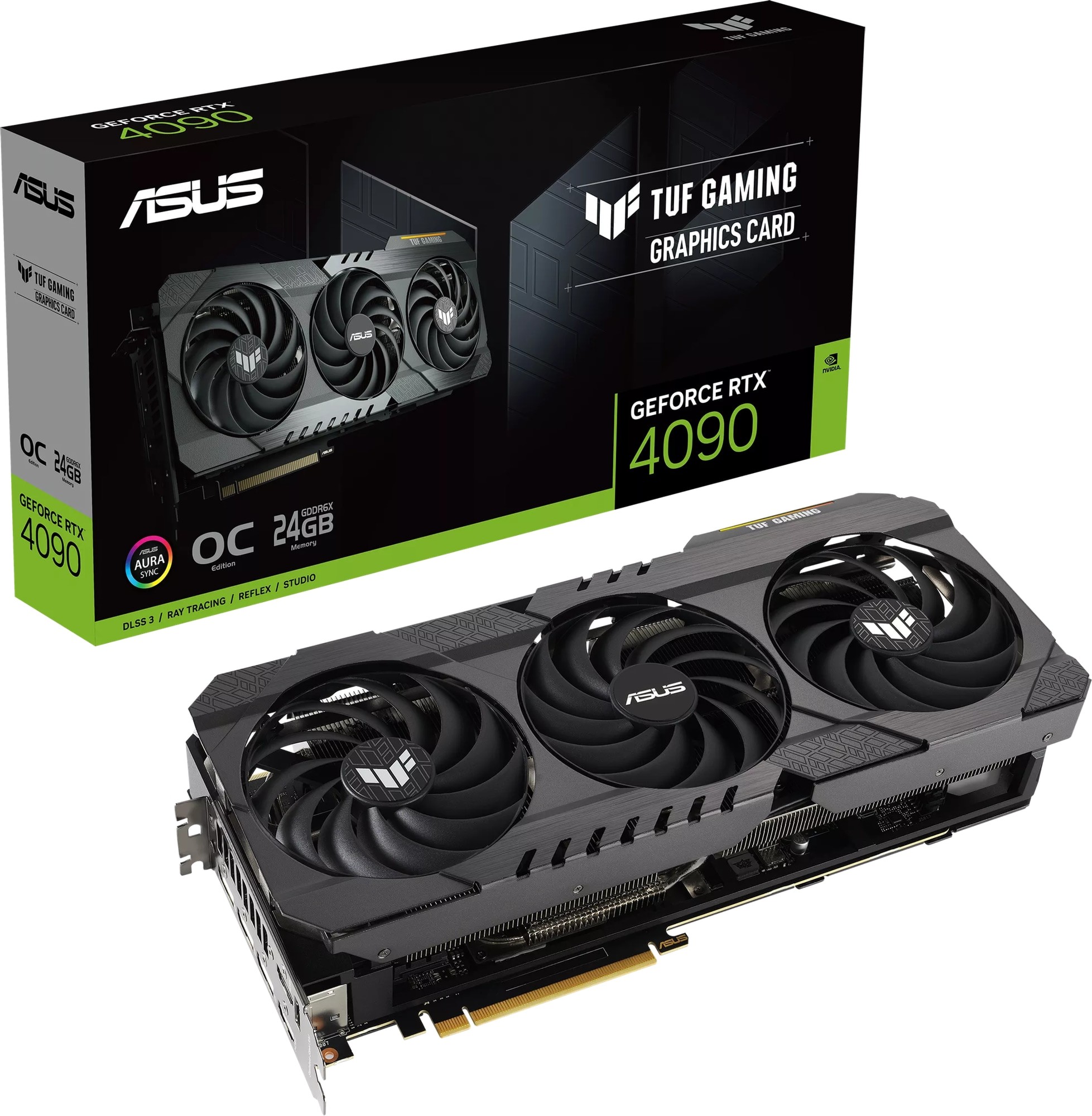 【ジャンク】GeForce RTX4090 TUF GAMING ASUS GeForce RTX 4090 TUF Gaming OG OC Edition 24GB GDDR6X 384-Bit