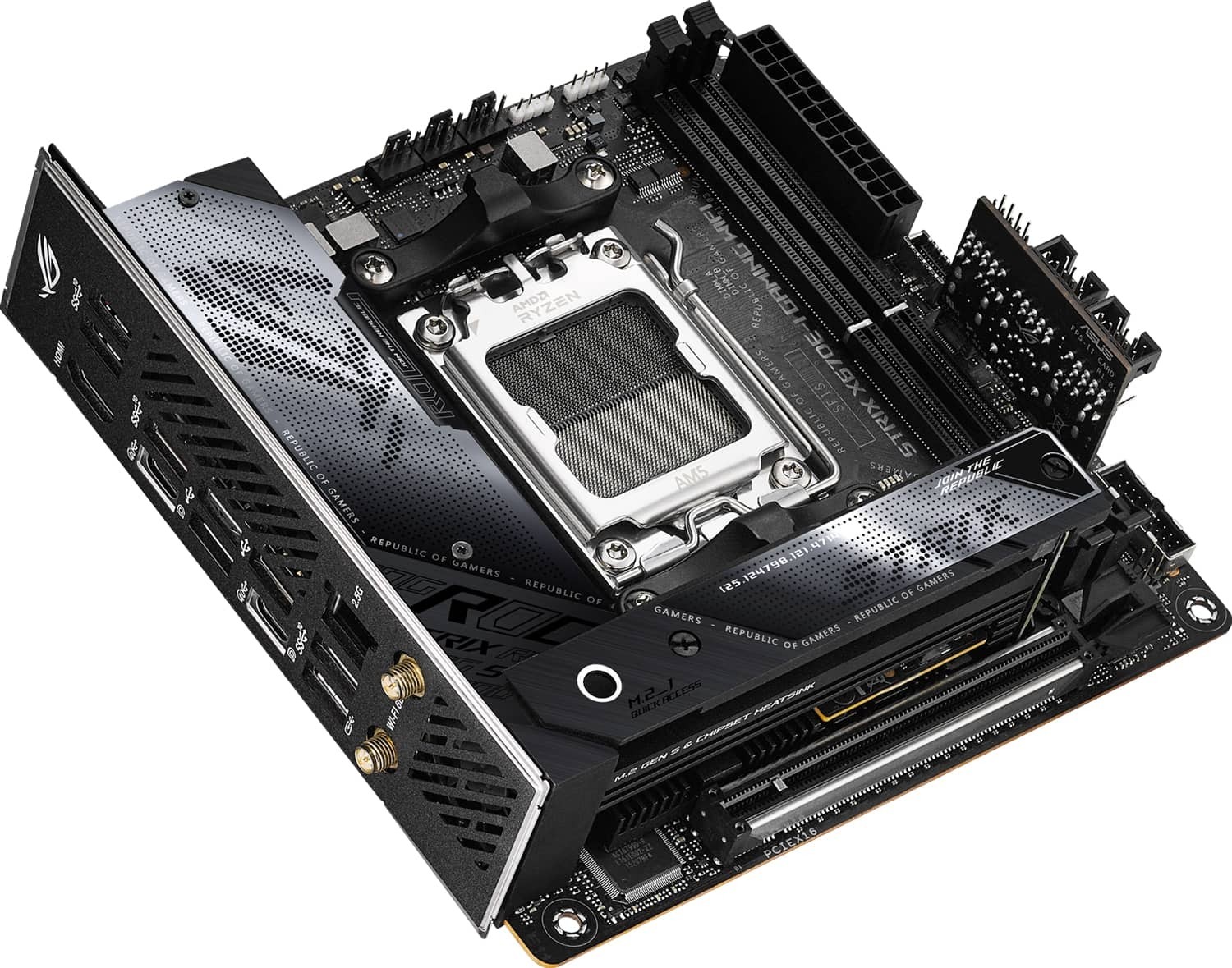 ASUS 90MB1B70-M0EAY0 ROG STRIX X670E-I GAMING WIFI AMD X670E Ryzen