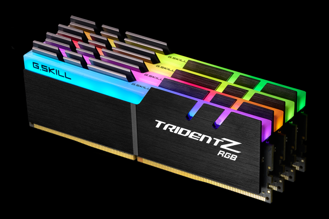 G.Skill F4-3200C16Q-32GTZR TridentZ RGB Series 32GB (4x8GB