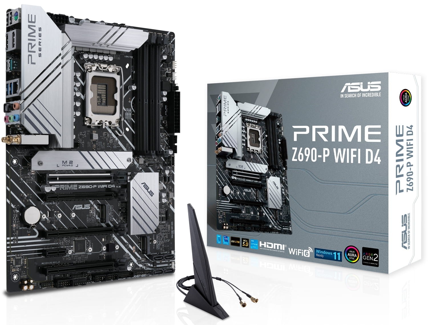 ASUS PRIME Z690-P WIFI D4 Intel Z690 Alder Lake LGA1700 ATX DDR4