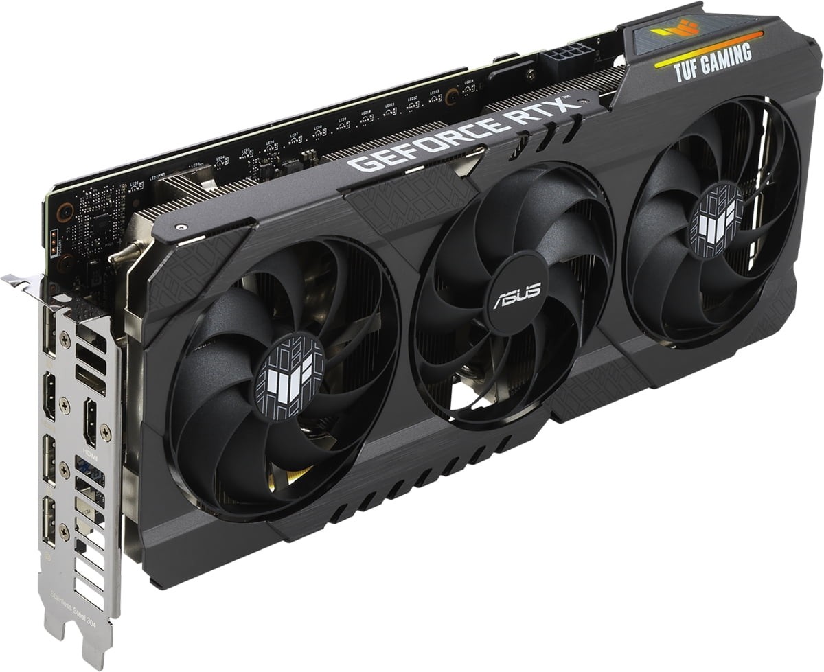 ASUS GeForce RTX 3060 TUF Gaming OC V2 LHR Edition TUF-RTX3060