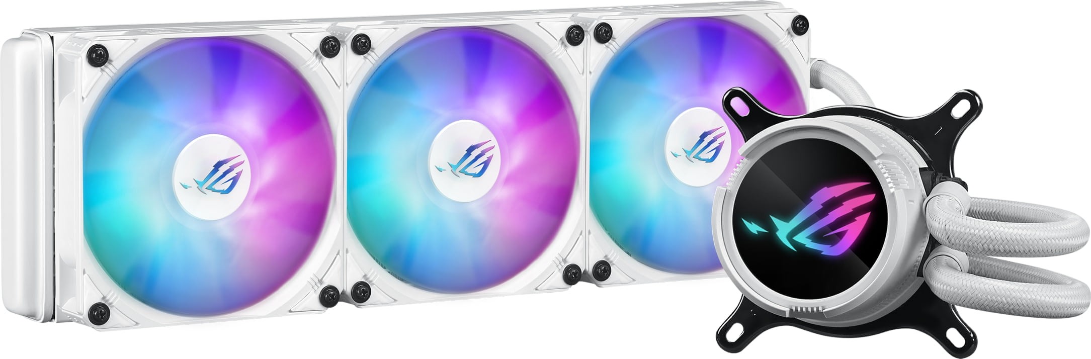ASUS ROG STRIX LC III 360 ARGB WHT Strix LC III 360mm White Liquid