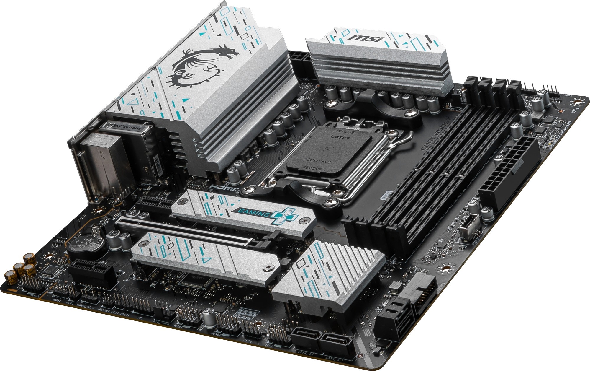 MSI B650M GAMING PLUS WIFI AMD B650 Ryzen Socket AM5 Micro-ATX