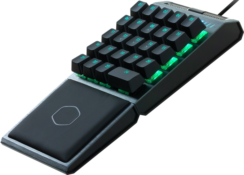 Cooler Master Cp 01 Gkcr1 Controlpad 24 Key Cherry Mx Red Switch Rgb Gaming Keypad Wootware