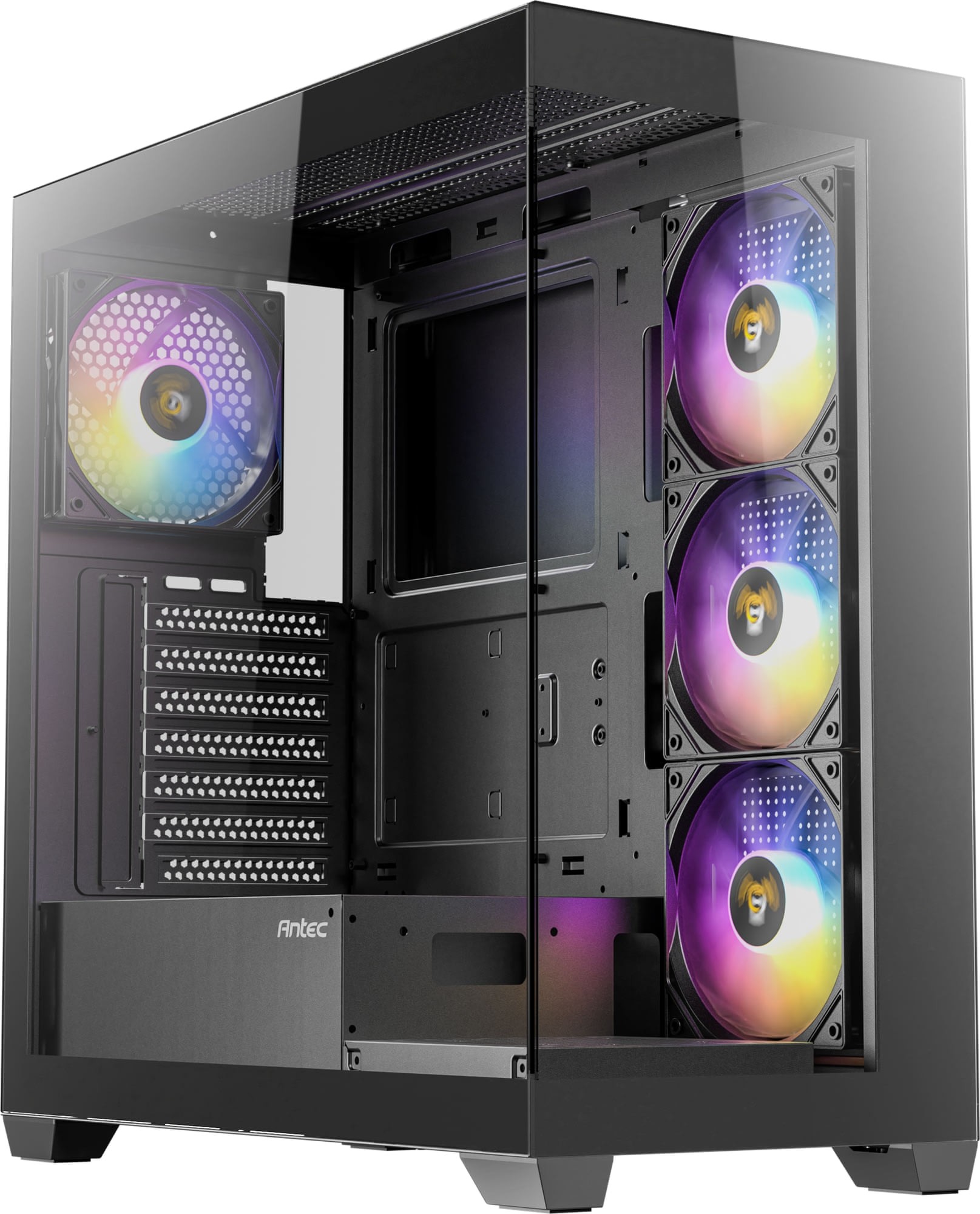 Antec CX300 ARGB Clear Tempered Glass Steel Black ATX Mid-Tower