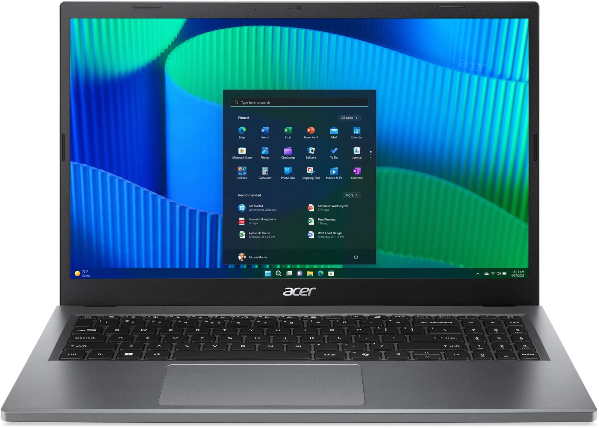 Acer NX.EJ4EA.001 Extensa EX215-24 AMD Ryzen 5 7520U 4.30GHz 4