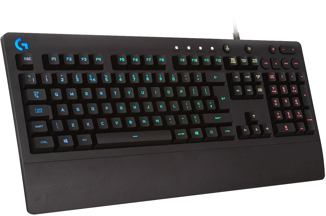 Logitech 920-008093 G213 Prodigy LIGHTSYNC RGB Black Wired Gaming