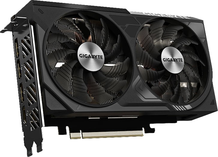 Gigabyte GeForce RTX 4070 WINDFORCE 2X OC 12G GV-N4070WF2OC-12GD
