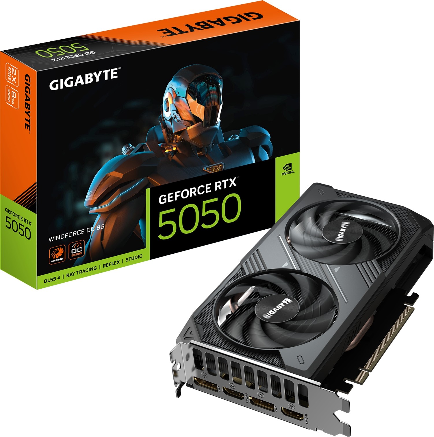 【値下げ中！】GIGABYTE GEFORCE RTX 5050 Gigabyte GeForce RTX 5050 WINDFORCE OC 8G GV-N5050WF2OC-8GD 8GB