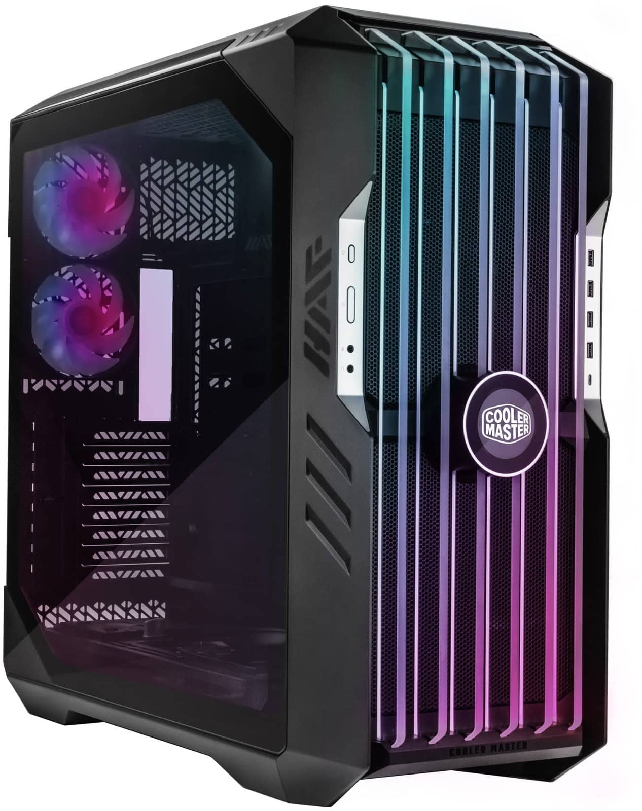 Cooler Master H700E-IGNN-S00 HAF 700 EVO Tempered Glass Titanium