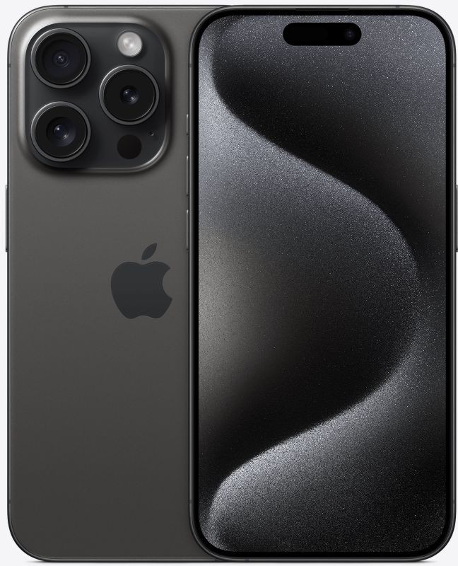 Apple MTVC3HX/A iPhone 15 Pro 1TB Black Titanium - Wootware