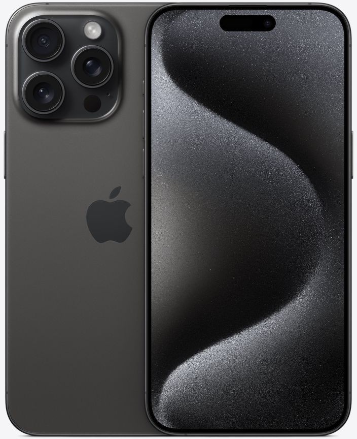 Apple MU7C3HX/A iPhone 15 Pro Max 1TB Black Titanium - Wootware