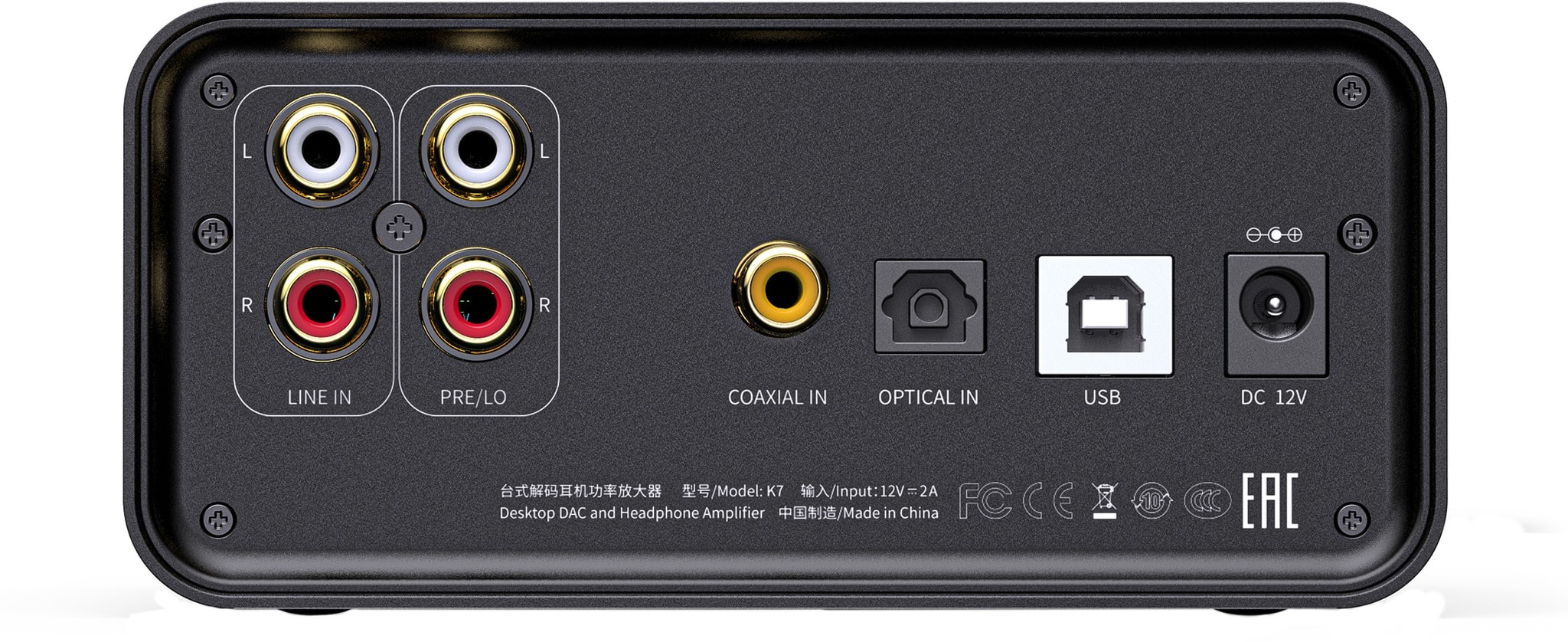 FIIO K7 THX AAA Balanced Desktop DAC & AMP - Wootware