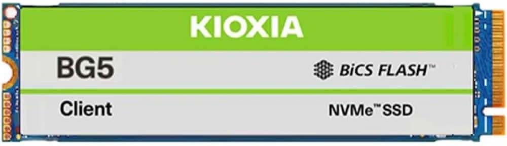 Kioxia KBG50ZNV1T02 BG5 1TB NVMe M.2 2280 PCI-Express 4.0 x4 Solid