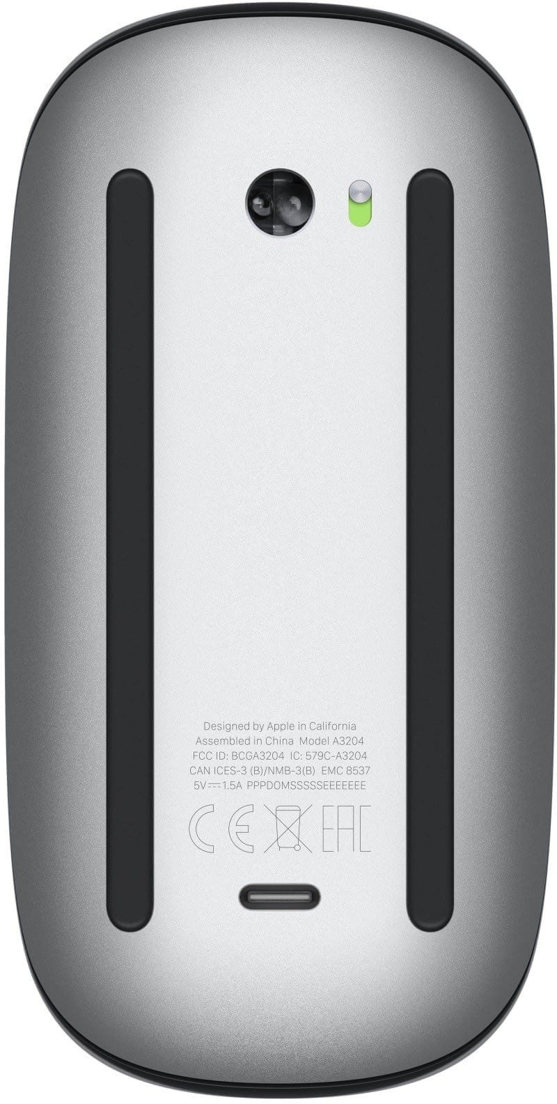 Apple MXK63Z/A Magic Mouse USB-C Multi-Touch Surface Black