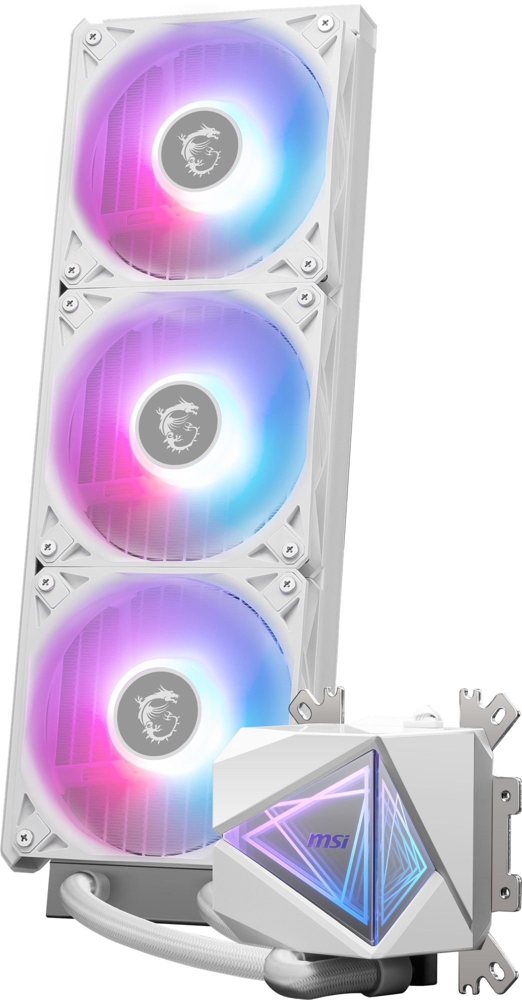 MSI MAG CORELIQUID I360 WHITE 360mm ARGB All-In-One White Liquid