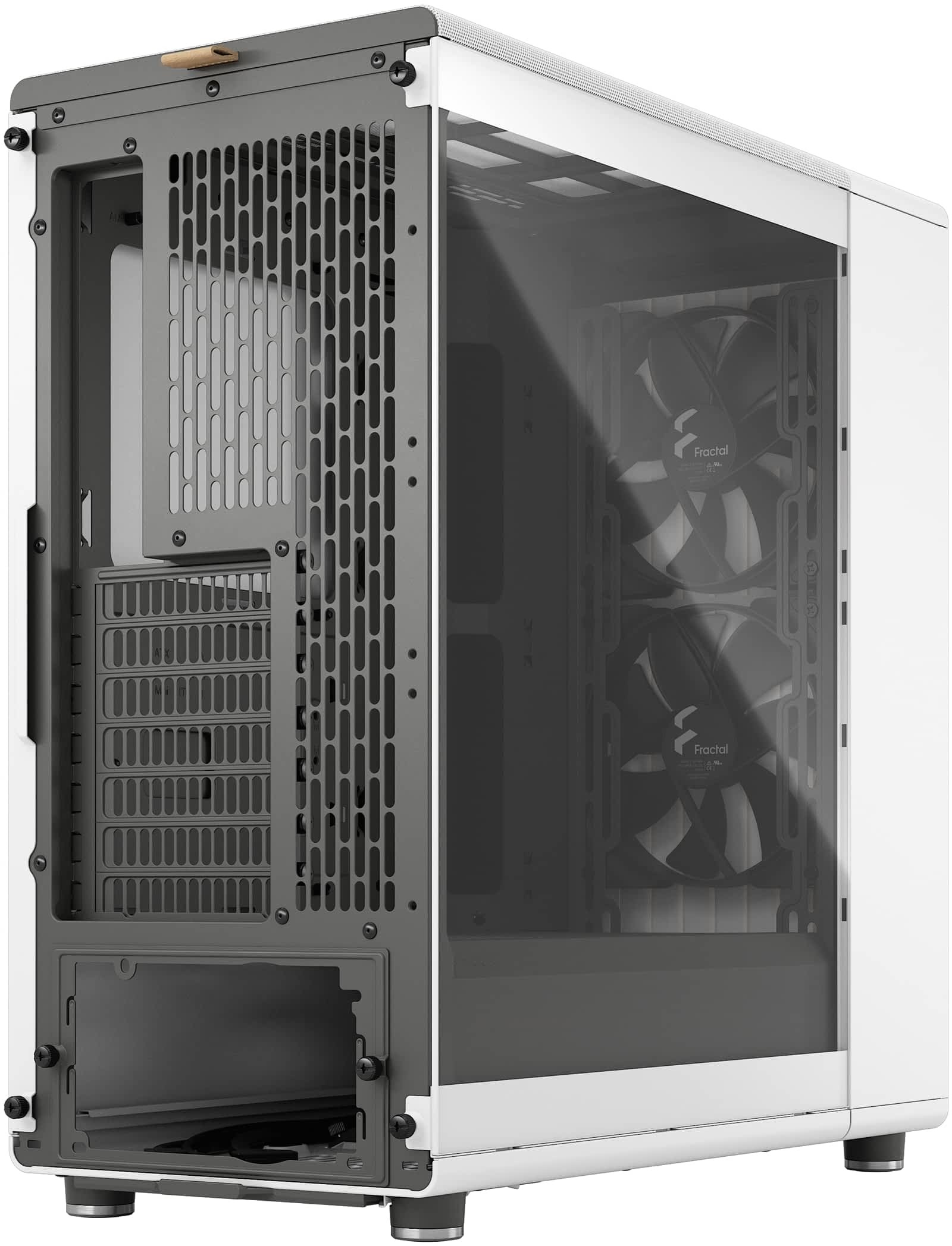 Fractal Design FD-C-NOR1C-04 North Chalk White Tempered Glass