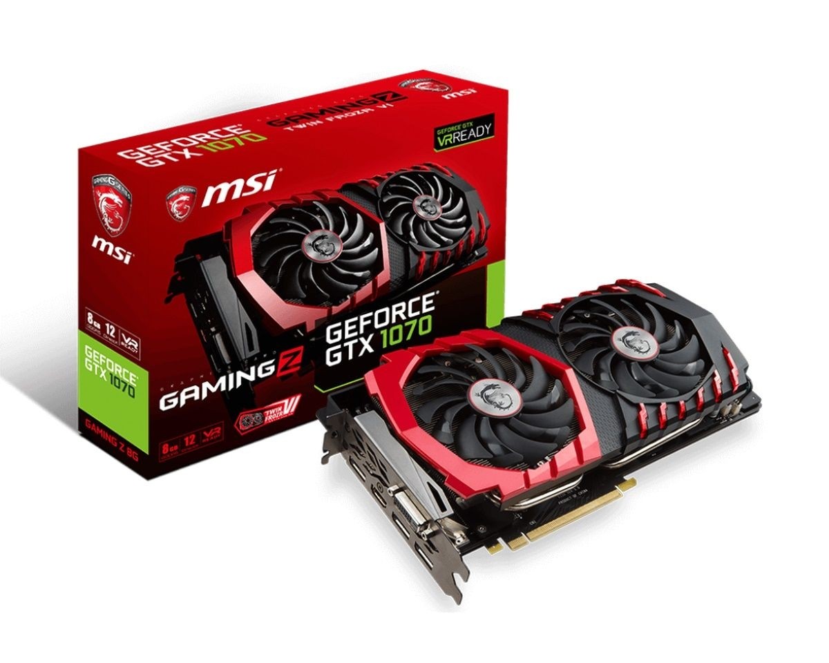 MSI GeForce GTX 1070 GAMING Z 8G 8GB GDDR5 256-bit PCI-E 3.0