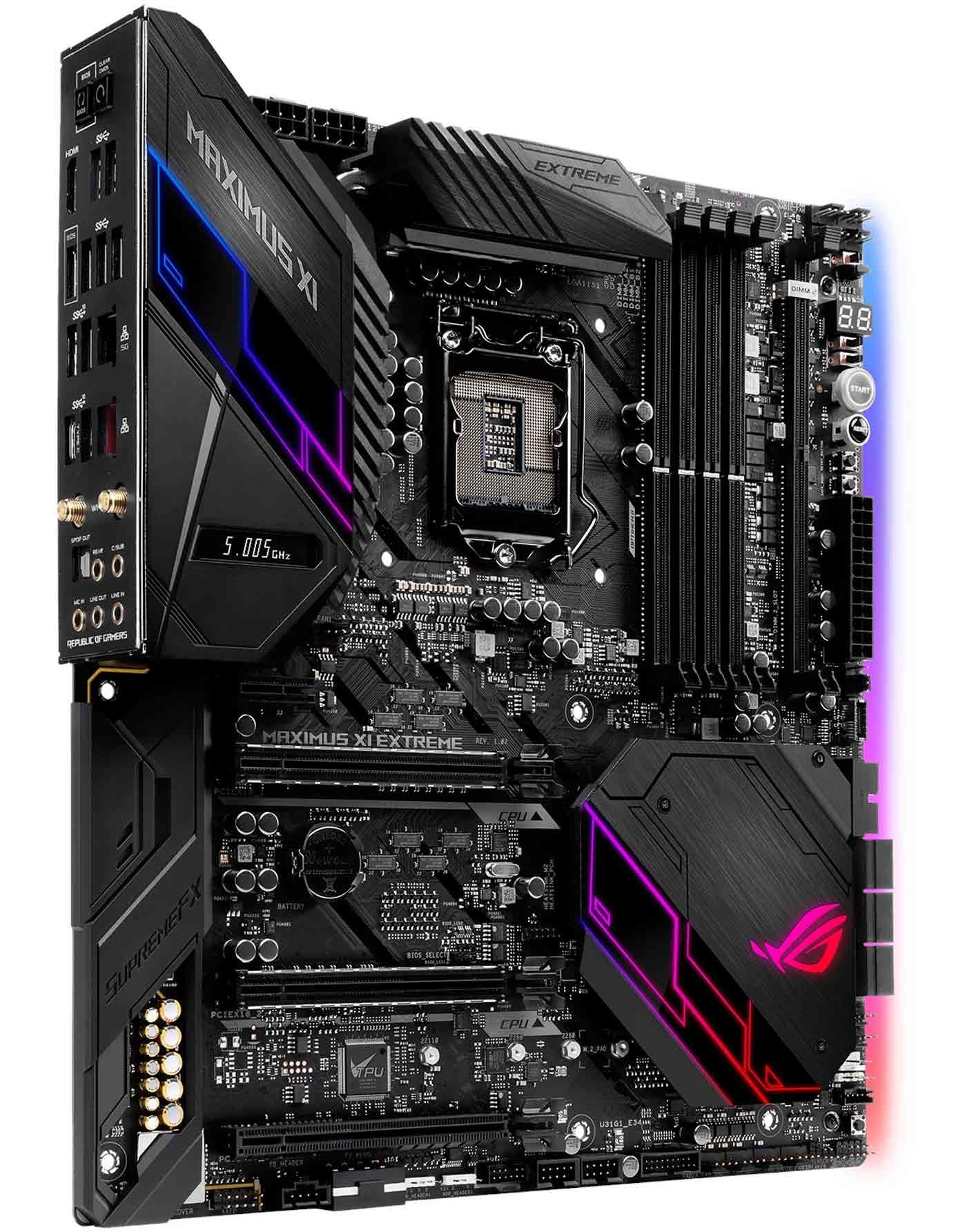 MAXIMUS XI EXTREME ATXマザーボード Asus ROG Maximus XI Extreme Intel Z390 Coffee Lake LGA1151 E-ATX