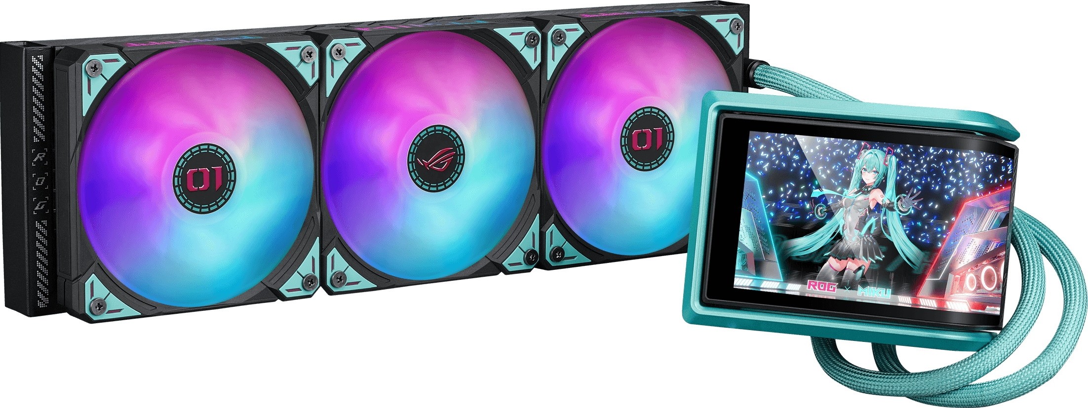 ASUS ROG RYUO IV 360 ARGB Hatsune Miku Edition 360mm Black Liquid