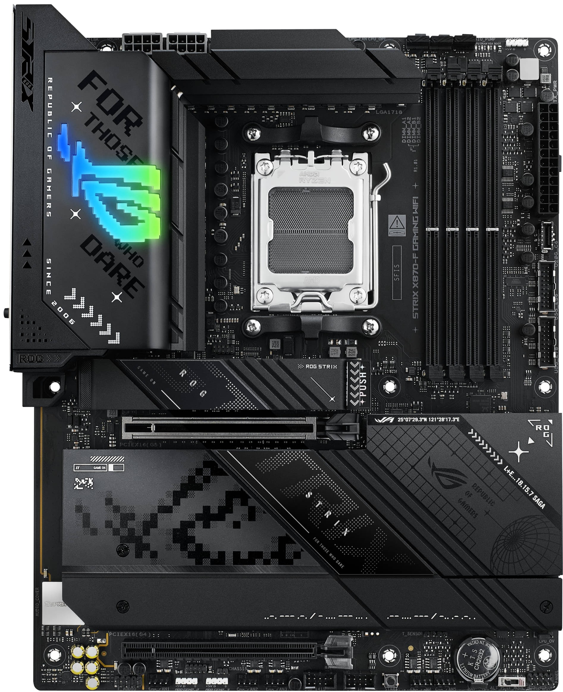ASUS ROG Strix X870-F Gaming WIFI AMD X870 Ryzen Socket AM5 ATX