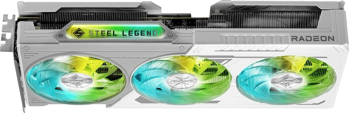 ASRock Radeon RX 9060 XT Steel Legend OC RX9060XT-SL-16GO 16GB