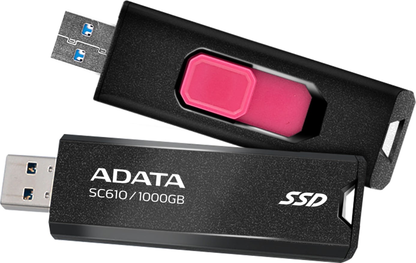 ADATA SC610-1000G-CBK/RD SC610 1TB USB 10Gbps Type-A Black
