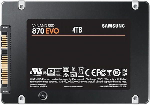 Samsung MZ-77E4T0BW 870 EVO 4TB 2.5