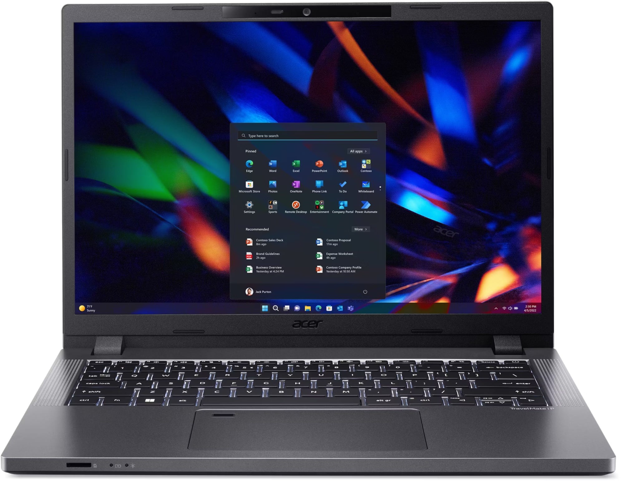 Acer NX.B3XEA.00F TravelMate P2 14 Intel Core i7-1355U 5.0Ghz 10