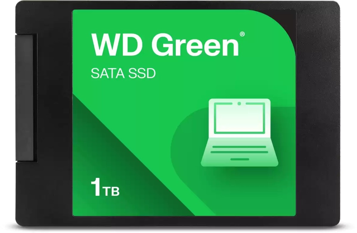 WD Green 1TB SATA SSD 2.5インチ Western Digital WDS100T5G0A WD Green 1TB 2.5