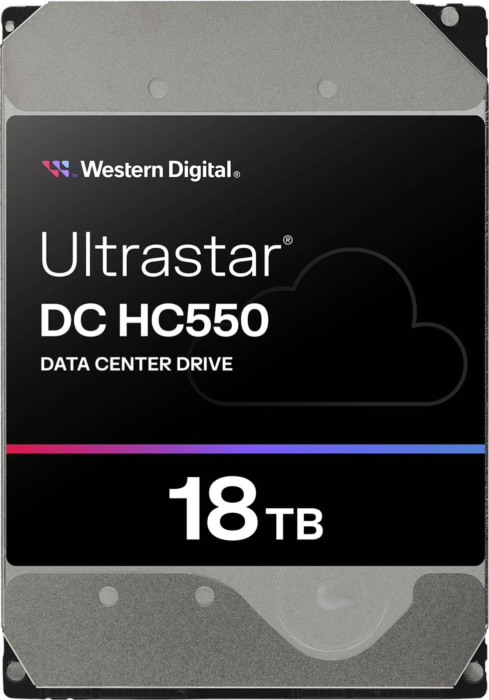 Western-Digital 0F38459 Ultrastar DC HC550 18TB 7200rpm SATA 6Gb/s