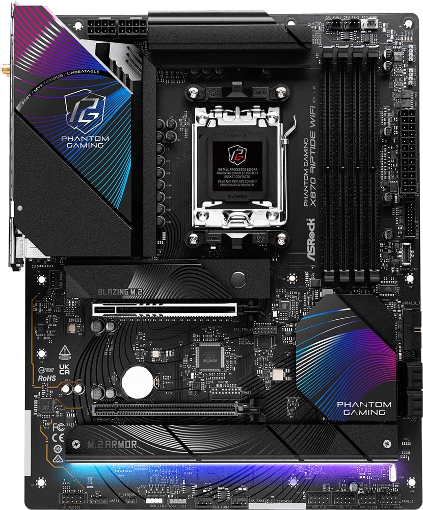 【ほぼ新品】ASRock X870 Riptide WiFi Ryzen9000 ASRock Phantom Gaming X870 Riptide WiFi AMD X870 Ryzen Socket AM5