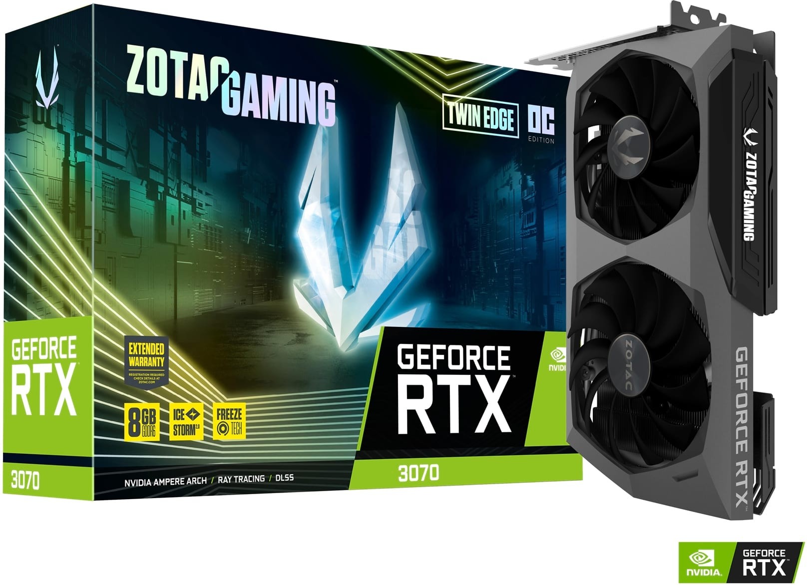 Zotac GeForce RTX 3070 Gaming Twin Edge OC ZT-A30700H-10P 8GB