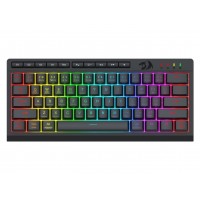 Redragon K522 Pro Shiva 61+10-Key Tactile RGB 2.4GHz / Bluetooth / USB Black Wireless Membrane Gaming Keyboard (RD-K522RGB-PRO)