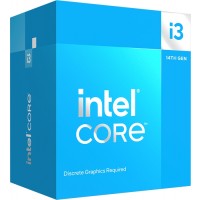 Intel BX8071514100F Core i3-14100F 4-Core 4.70GHz Raptor Lake-S Socket LGA1700 Desktop CPU