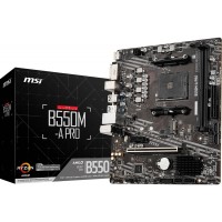 MSI B550M-A PRO AMD B550 Ryzen Socket AM4 Micro-ATX Desktop Motherboard