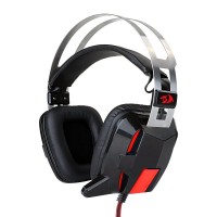 Redragon H201 Lagopasmutus 3.5mm Black & Red Gaming Headset