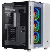 [OPENBOX] Corsair CC-9011169 Crystal Series 680X RGB White Tempered Glass ATX Mid-Tower Smart Desktop Chassis