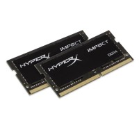Kingston HX429S17IB2K2/16 Impact 16GB (2x8GB) DDR4-2933MHz CL17 1.2V 260-Pin Black SO-DIMM Notebook Memory